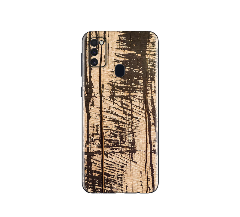 Galaxy M21 Wood Grains