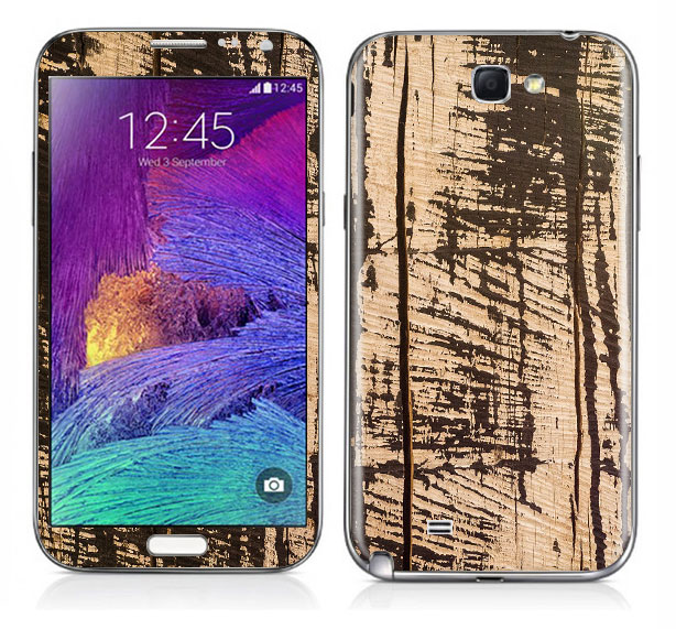 Galaxy Note 2 Wood Grains