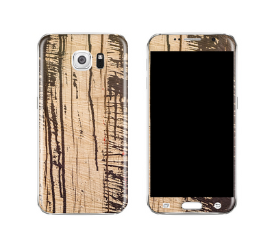 Galaxy S6 Wood Grains