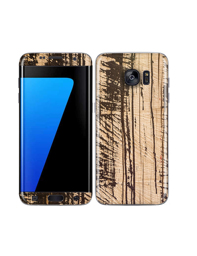 Galaxy S7 Edge Wood Grains