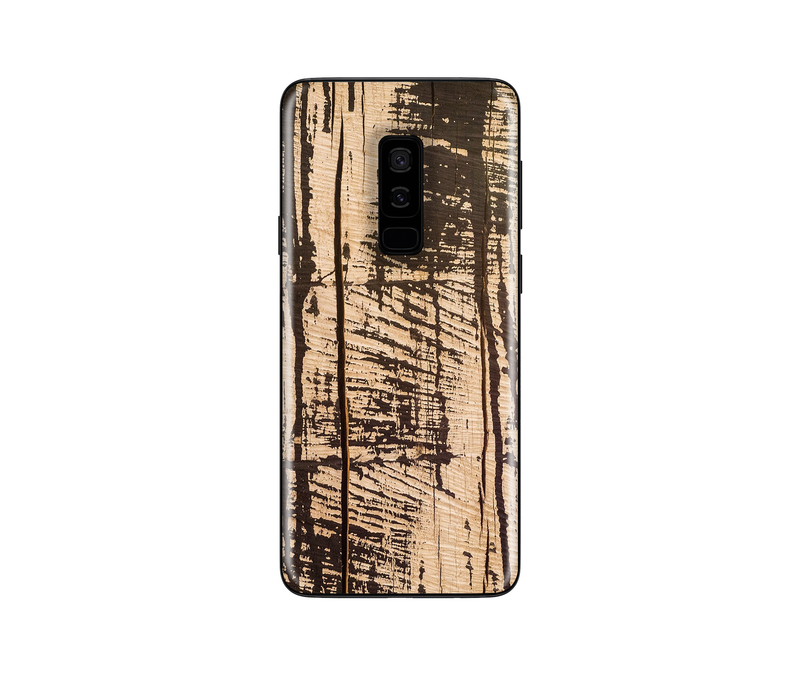 Galaxy S9 Plus Wood Grains