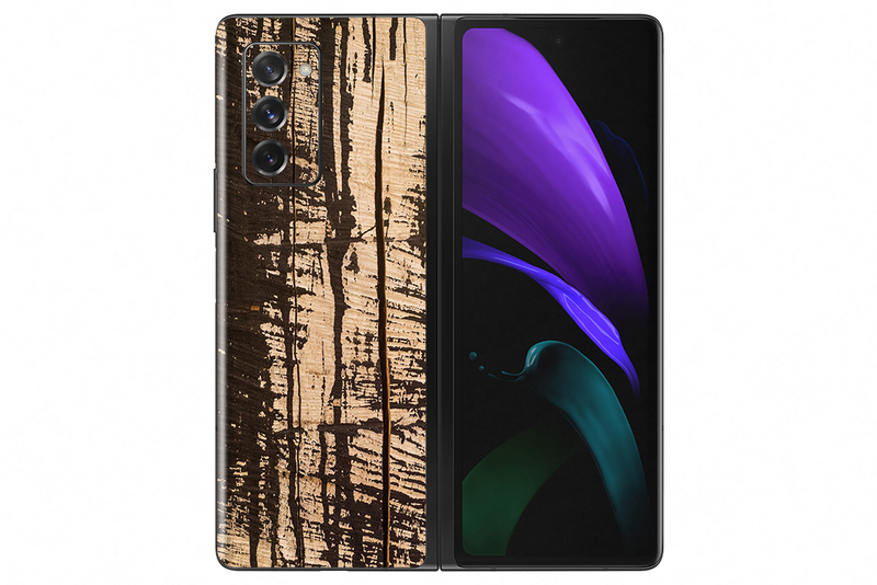 Galaxy z Fold 2 Wood Granis