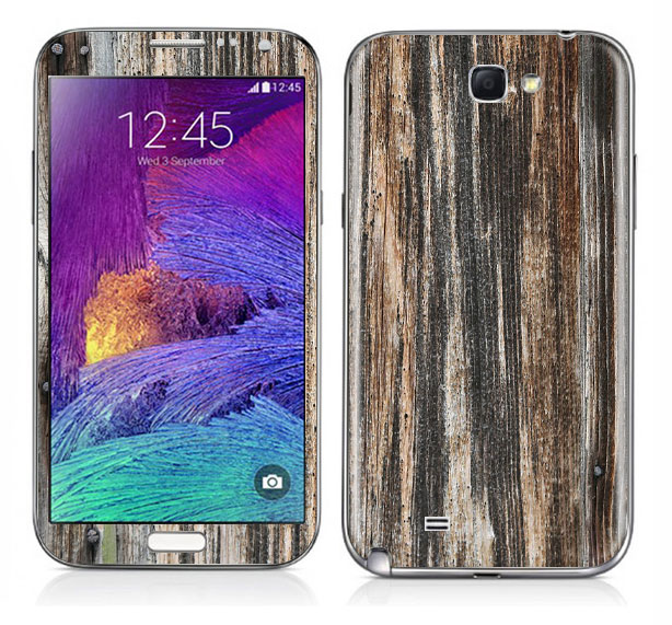 Galaxy Note 2 Wood Grains