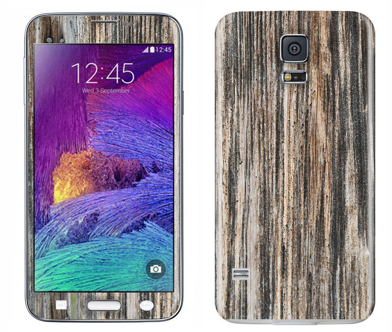 Galaxy S5 Wood Grains