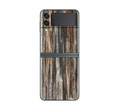 Galaxy Z Flip 3 Wood Grains