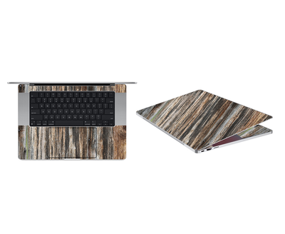 MacBook Pro 16 Late 2021 Wood Grains