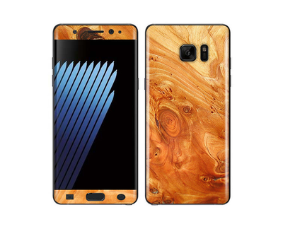 Galaxy Note 7 Wood Grains