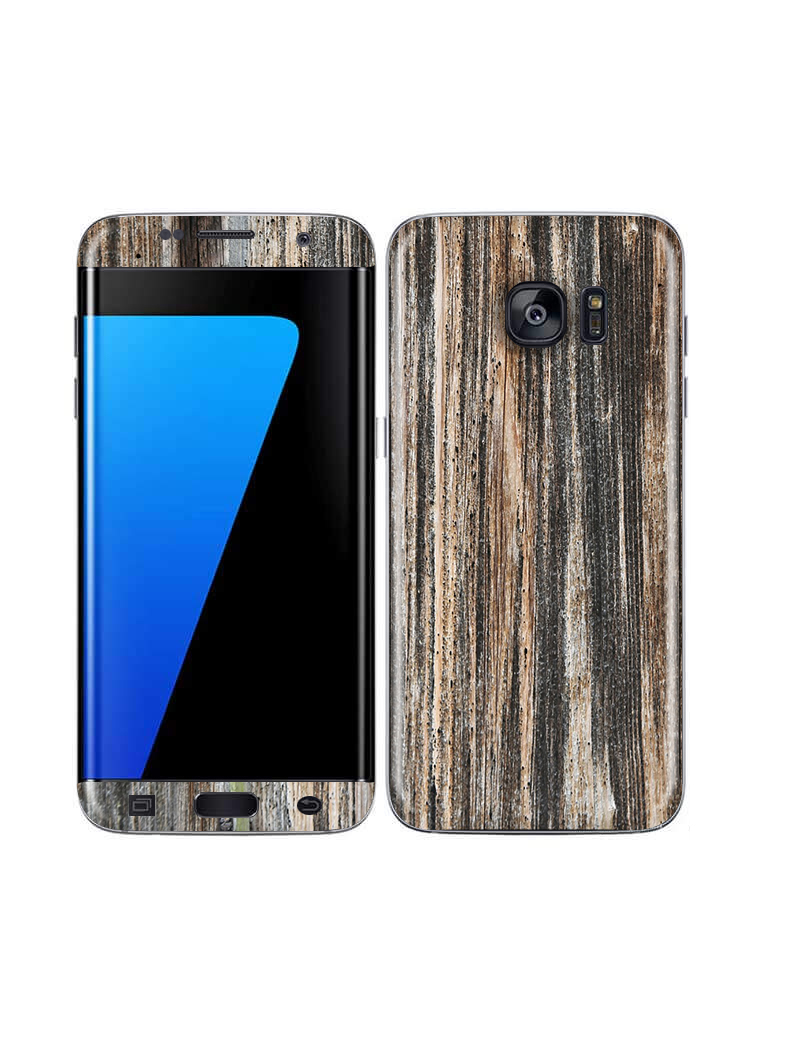 Galaxy S7 Edge Wood Grains