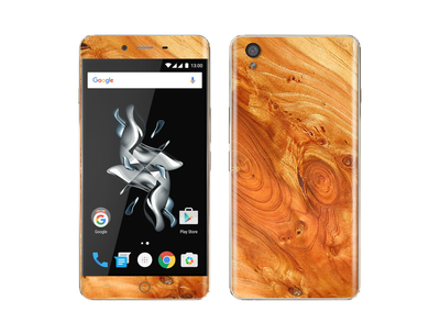 OnePlus X Wood Grains