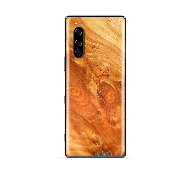 Sony Xperia 5 Wood Grains