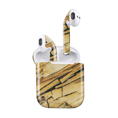 Apple Airpods 2nd Gen No Wireless Charging Wood Grains
