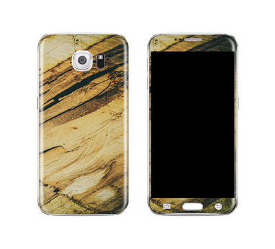 Galaxy S6 Wood Grains