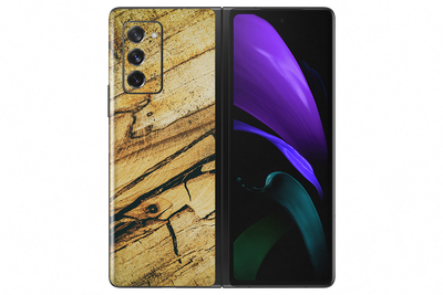 Galaxy z Fold 2 Wood Granis